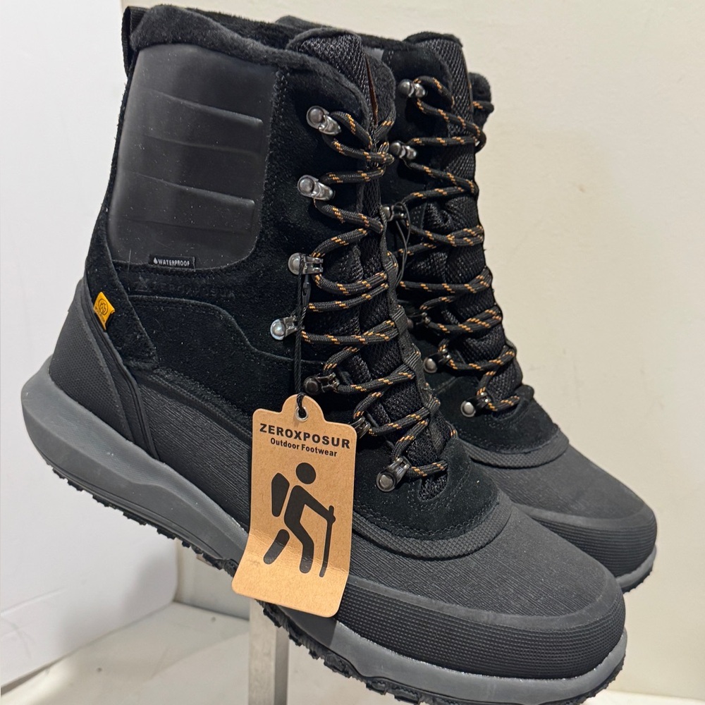 ZeroXposur Alaska Men's Waterproof Insulated Snow Boots zx800056n size 13